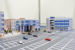 FSGキャンパスジオラマ（建築模型）