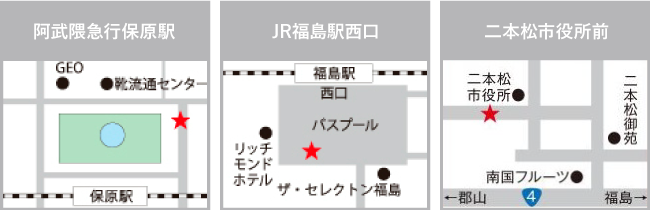 停留所マップ