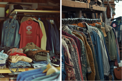 駅周辺の古着ショップ