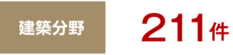 建築分野211件