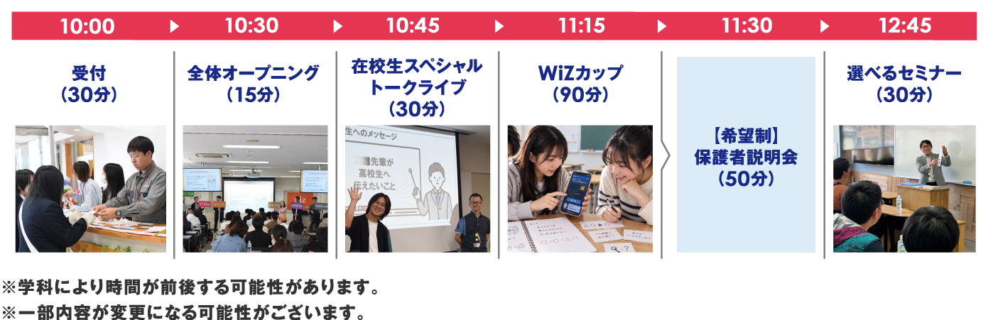 スケジュール